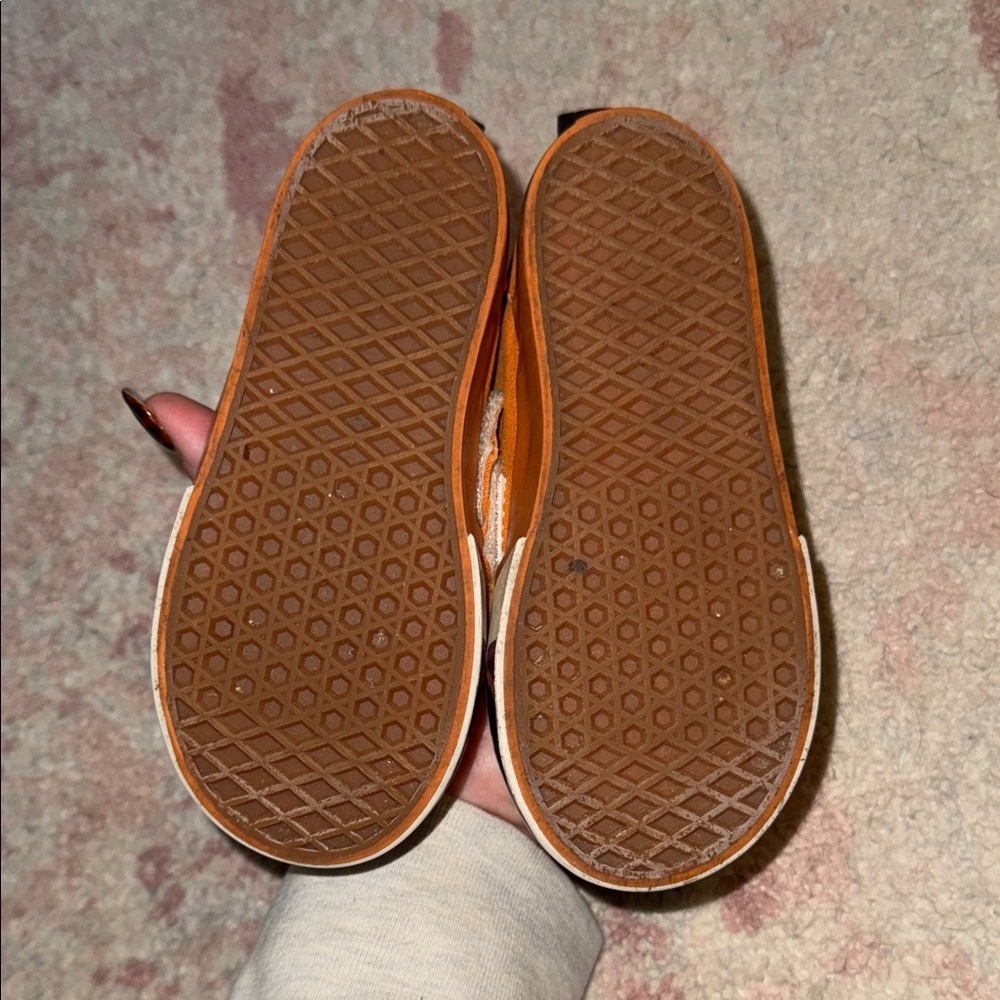 Vans Toddler Tiger Face Slip-On Sneakers - Project Cat - Size 8 - Picture 5 of 7